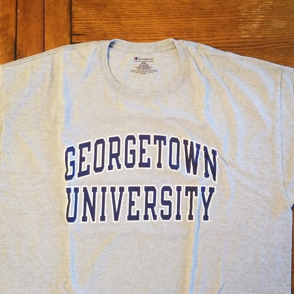Mens Georgetown University gray t shirt